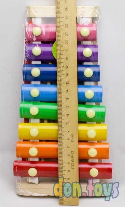 Игрушка музыкальная Металлофон, 8 тонов, арт. 454310, фото 3