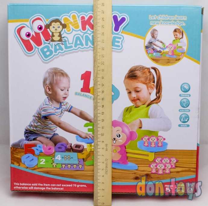 Развивающий набор Умные весы Обезьянки, фото 3