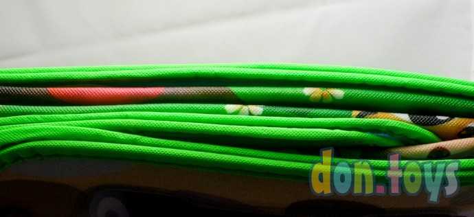 Детский двухсторонний развивающий термо-коврик в сумке, размер 150x180 см, фото 3