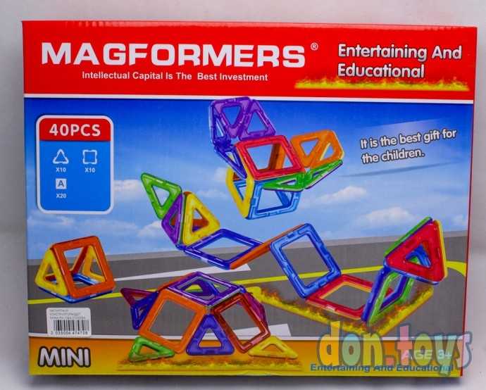 ​Конструктор магнитный Magformers мини, 20 деталей, арт. 1849-215, фото 3