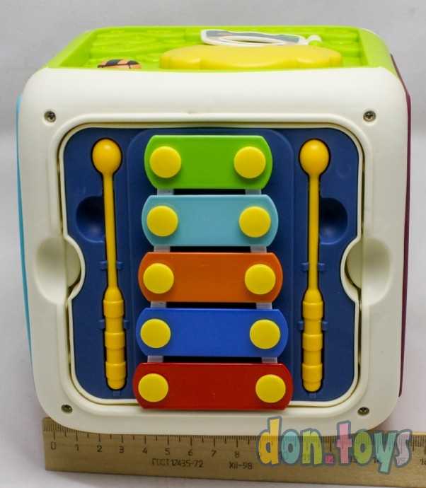 Развивающий куб с сортером и лабиринтом, фото 11