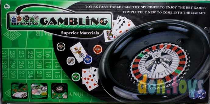 Настольная игра Казино, рулетка, 5 игр в наборе: рулетка, покер, блэк-джек, крэпс, покер на костях, фото 8