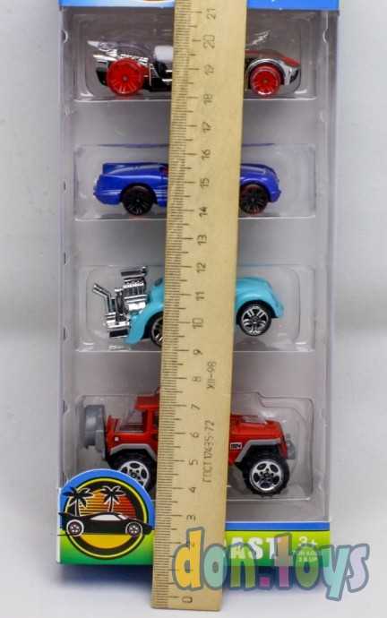 ​Набор машинок HotWyeel, 4 шт., арт. 8266, фото 3