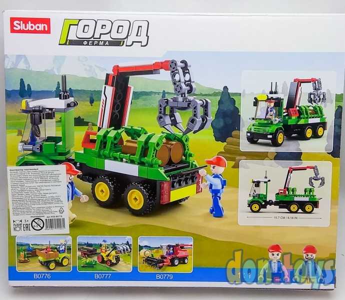 Конструктор Город 209 деталей, Погрузка бревен, арт. M38-B0778, фото 6