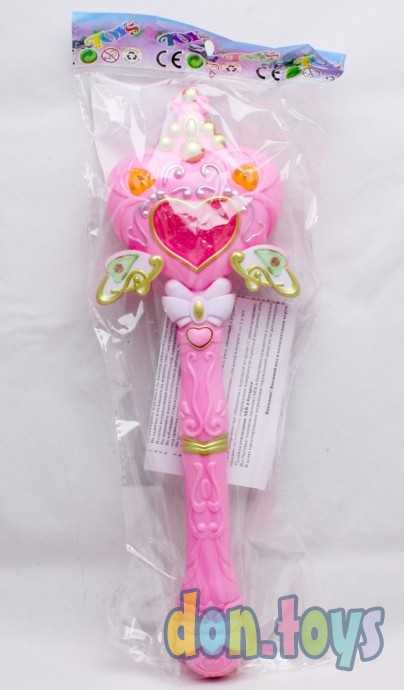 Палочка электрифицированная, Сердце, 33 см, свет, фото 1